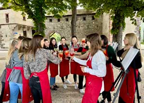 Open-Air Art Affair pour les équipes