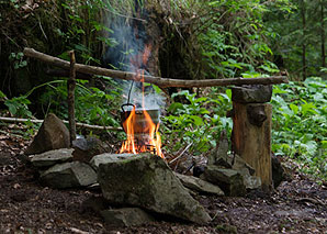 Outdoor cooking – feasting in nature