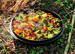 Outdoor cooking – feasting in nature