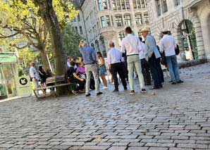 Spectacle de polars en plein air