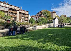 Spectacle de polars en plein air