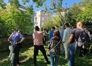 Spectacle de polars en plein air