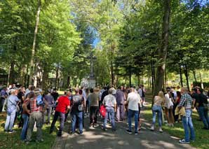 Spectacle de polars en plein air