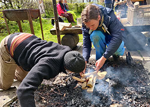 La cuisine en plein air, un plaisir difficile