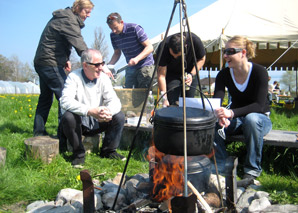 La cuisine en plein air, un plaisir difficile