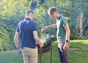 La cuisine en plein air, un plaisir difficile