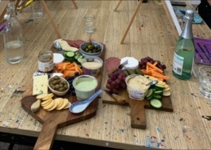 Workshop «Paint und Apéro» in Basel