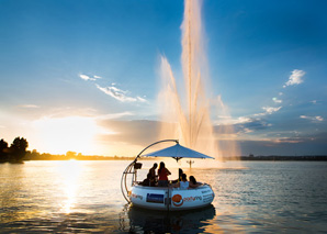 Barbecue sur le lac de Constance