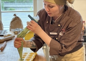 Atelier de pâtes pour les équipes