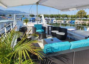Pedalo-Rennen auf dem Zürichsee