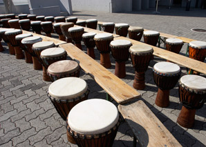 Drumming and percussion