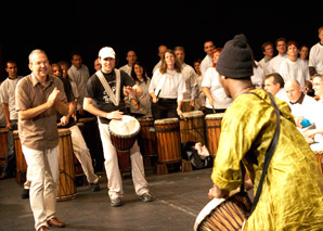 Drumming and percussion