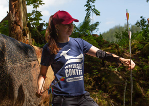 Bow and arrow in Entlebuch