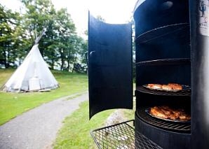 Tipi-Romantik mit Bogenschiessen