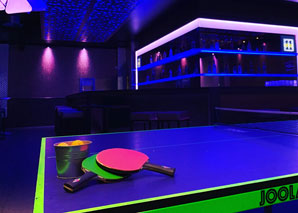 Pingpong-Abend in der Lounge