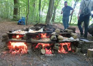 Pizzaofen bauen und Pizza backen