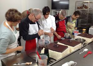 Atelier de délicieuses friandises au chocolat