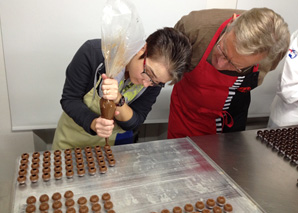 Atelier de délicieuses friandises au chocolat