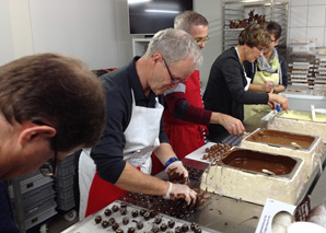 Atelier de délicieuses friandises au chocolat