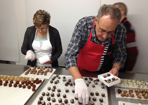 Atelier de délicieuses friandises au chocolat