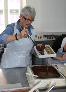 Atelier de délicieuses friandises au chocolat