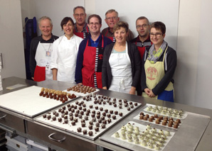 Atelier de délicieuses friandises au chocolat