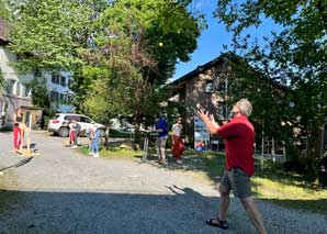 Puzzle fun at Lake Zurich