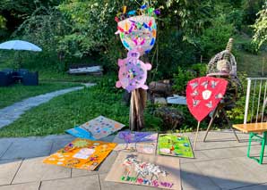 Puzzle fun at Lake Zurich