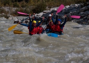 Rafting en Valais