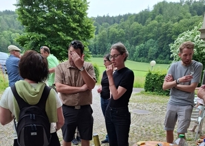 Vineyard tour and wine tasting in Burgdorf