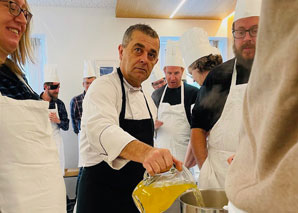 Risotto team cooking - the challenge