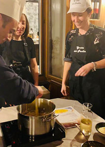 Risotto team cooking - the challenge