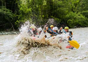 Riverrafting auf dem Flaz oder dem Inn