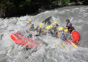 River rafting on the Lütschine