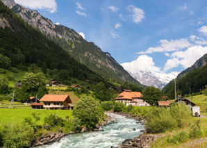 Rafting sur la rivière Lütschine