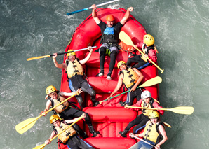 Descente en rafting sur la Simme