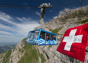 Bus tour with train ride and lunch on the Säntis