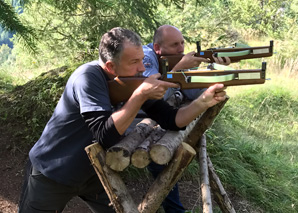 Clay pigeon shooting in the Emmental