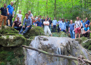 Expédition dans une gorge