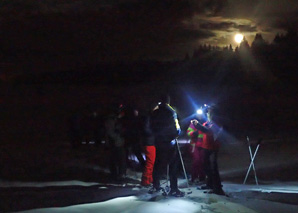 Snowshoeing in the Jura