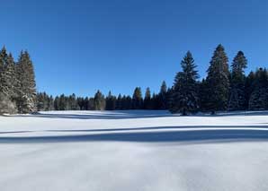 Schneeschuhwanderung im Jura