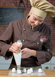 Atelier de baisers au chocolat