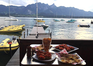 Promenade en bateau sur le lac de Thoune avec apéritif