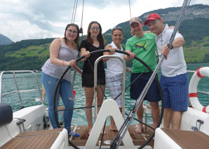 sailing Vierwaldstaettersee