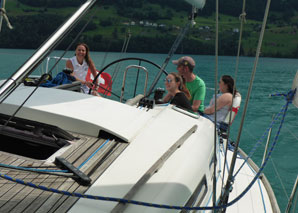 sailing Vierwaldstaettersee