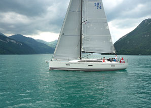 Yachting sur le lac des Quatre Cantons