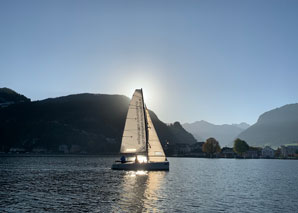 Yachtsegeln auf dem Vierwaldstättersee