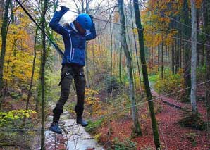 Rope technology workshop: Build a rope bridge or ropeway