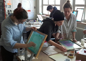 Logo Screen Printing Workshop