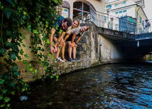 Smartphone scavenger hunt in Central Switzerland